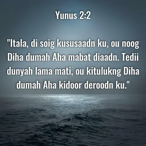 Yunus 2:2